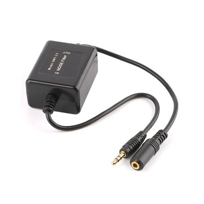3.5mm Headphone Mini Jack Ground Isolator Noise Filter Car Auido Stereo New