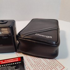 Vintage Panorama Flash 35mm Camera Set w/ Omega Case, Box Inserts