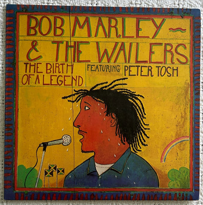 BOB MARLEY & THE WAILERS  BIRTH OF A LEGEND 1977 Epic 34759 LP Vinyl Peter Tosh