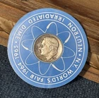 VTG 1964 NY World’s Fair Neutron Irradiated 1951 P Silver Dime Collectible