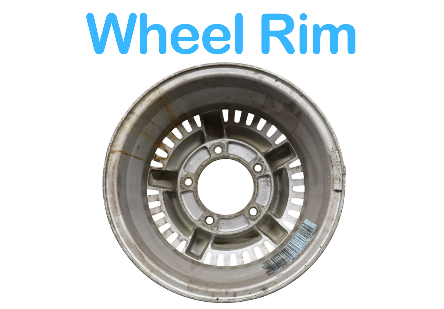 86-92 Bentley Turbo R Eight Alloy Wheel Rim 6 1/2J x 15H2 ET41 UR27500 Oem