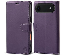 Wallet Case for iPhone 17 Air with Credit Card Holder, Purple