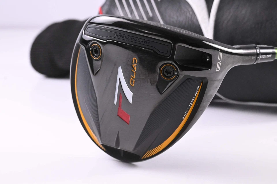 Taylormade R7 Quad Mini Driver / 13.5 Degree / X-Flex Aldila NV Green 65 Shaft - Image 2 of 4