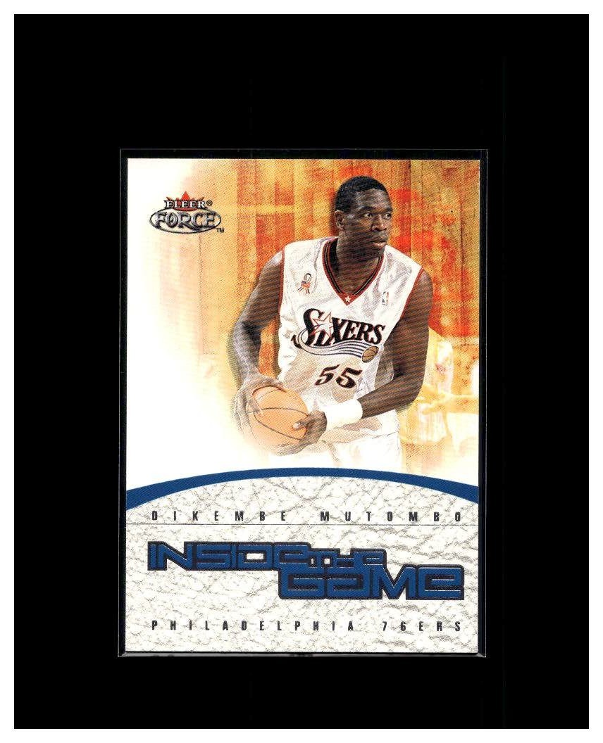 2001-02 Fleer Force - Inside the Game Dikembe Mutombo #7 IG /699