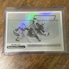 2023-24 Upper Deck Parkhurst Champions Wire Images Rookies Devon Levi #WI-13