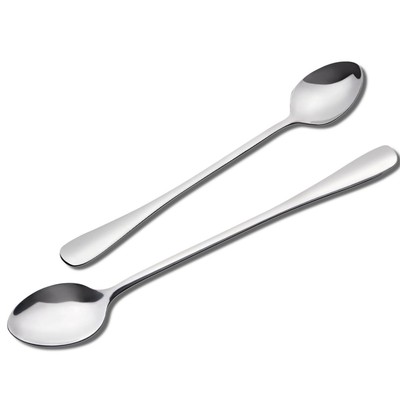 LANGER GRIFF SODA LÖFFEL LANGLEBIG MEHRZWECK SPÜLMASCHINENFEST SCHLANKER LÖFFEL