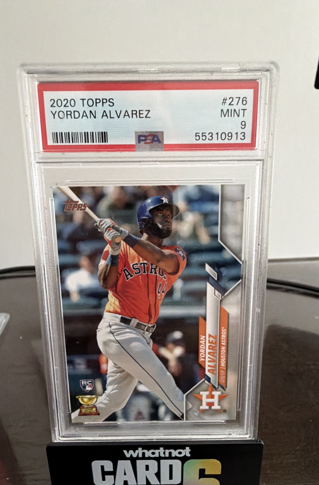 2020 Topps - Yordan Alvarez #276 Orange Jersey (RC)