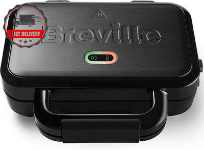 Breville Ultimate Deep Fill Toastie Maker | 2 Scheiben Sandwich Toaster schwarz