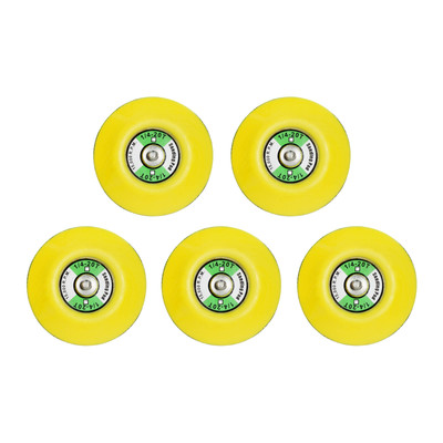 5Pcs 3Inch Hook and Loop Backing Pad Sanding Pads for Dual Action, 1/4''-20Thread
