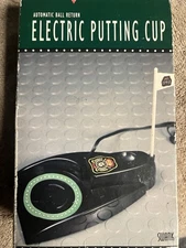 NOS Swank Automatic Ball Return Electric Putting Cup 1992 New Sealed