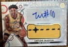 2022-23 Topps Inception OTE Overtime Elite Jaylen Martin /149 Auto Relic YNG
