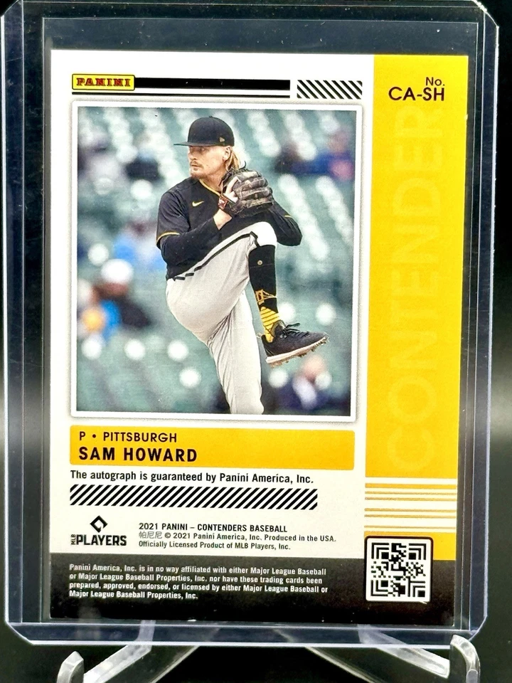2021 Panini Contenders - Contenders Autographs Sam Howard #CA-SH (AU) - Image 2 of 2