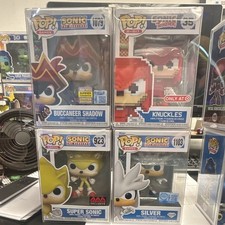 Funko Pop! Games Sonic the Hedgehog Vinyl Lot Shadow Knuckles #1079 Exclusive