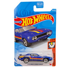 Hot Wheels '71 Plymouth Road Runner Blue 2021 Muscle Mania 1:64 Diecast
