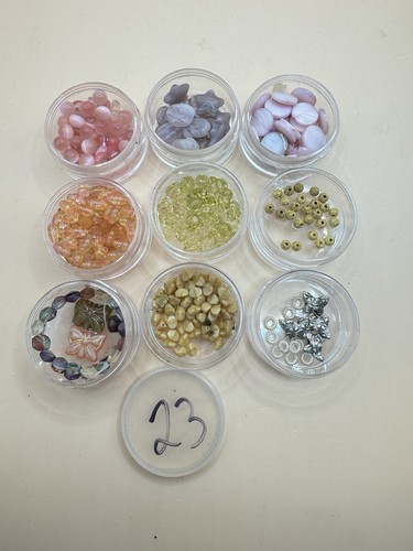 Mixed Beads & Charms Lot – Assorted Jewelry Making Supplies (23)