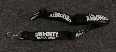 NEW Call of Duty Black Ops II COD BO2 GameStop Promo Lanyard Swivel Trigger Clip