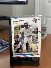 1988 Fleer Ruben Sierra Base Card #479 - Texas Rangers