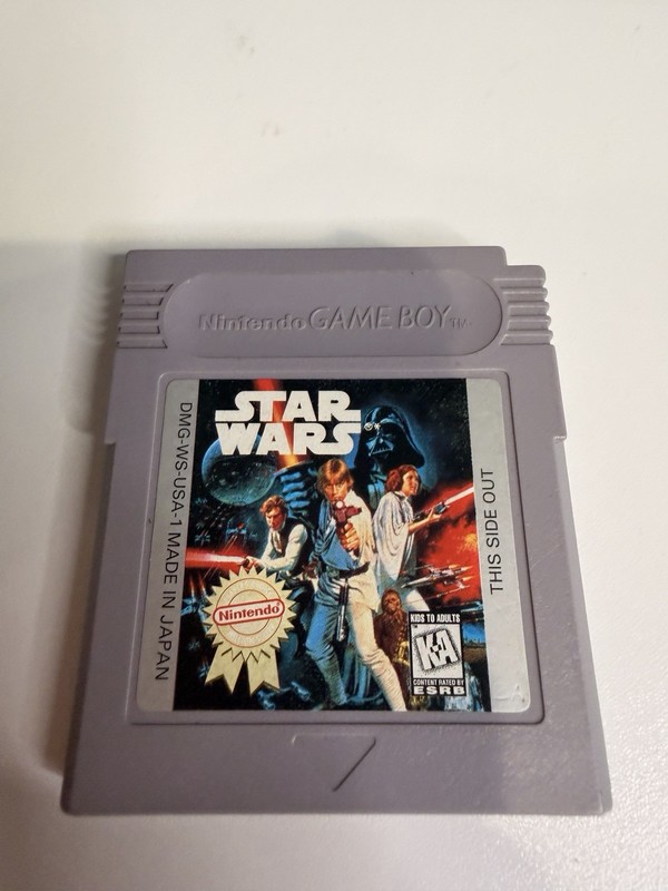 Star Wars Nintendo Game Boy Original DMG Cartridge Only Authentic Retro Game