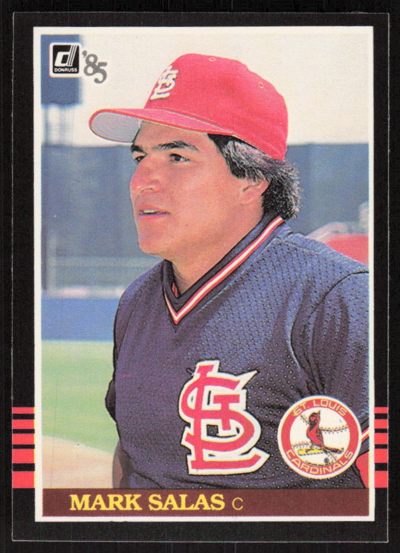 1985 Donruss #547 Mark Salas Rookie
