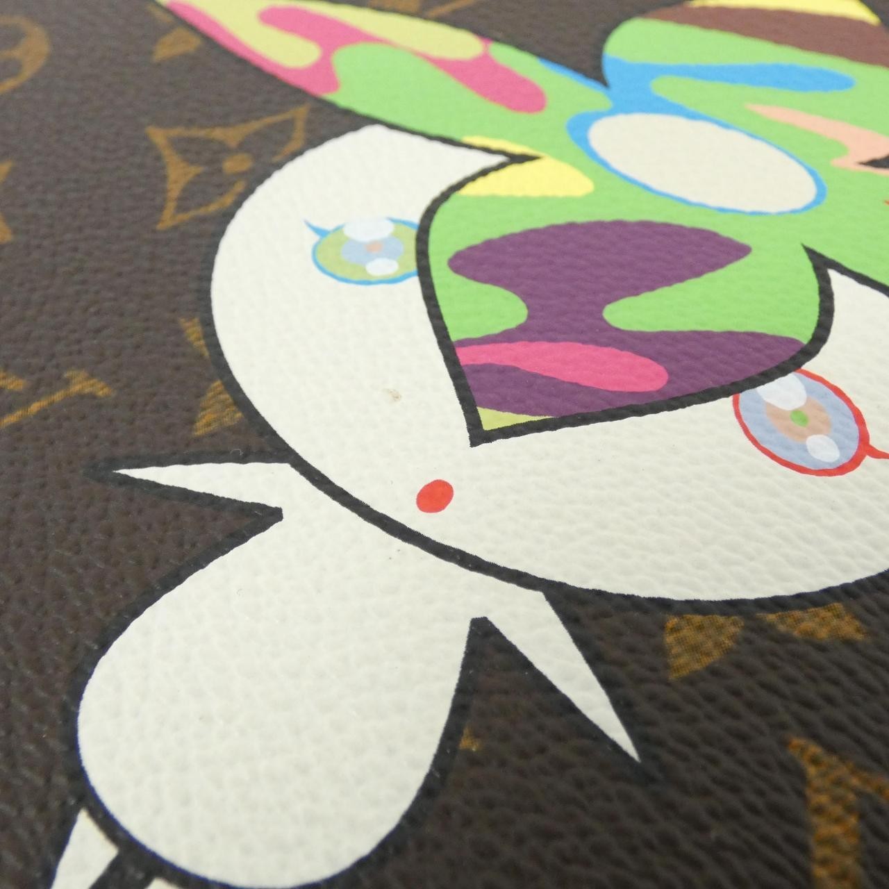 Authentic Louis Vuitton Monogram (Murakami) Hard Case Flower Batman M92475 B... image 4