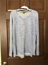 Champion Elite Top Women  s Size M Long Sleeves Sky Blue Super Soft