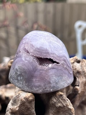 Pink Amethyst Double Druzy Brazilian Large Crystal Geode Freeform AAA+ 102 175g