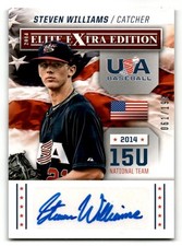 2014 Panini Elite Extra Edition #4 Steven Williams USA 15U Signatures #/199