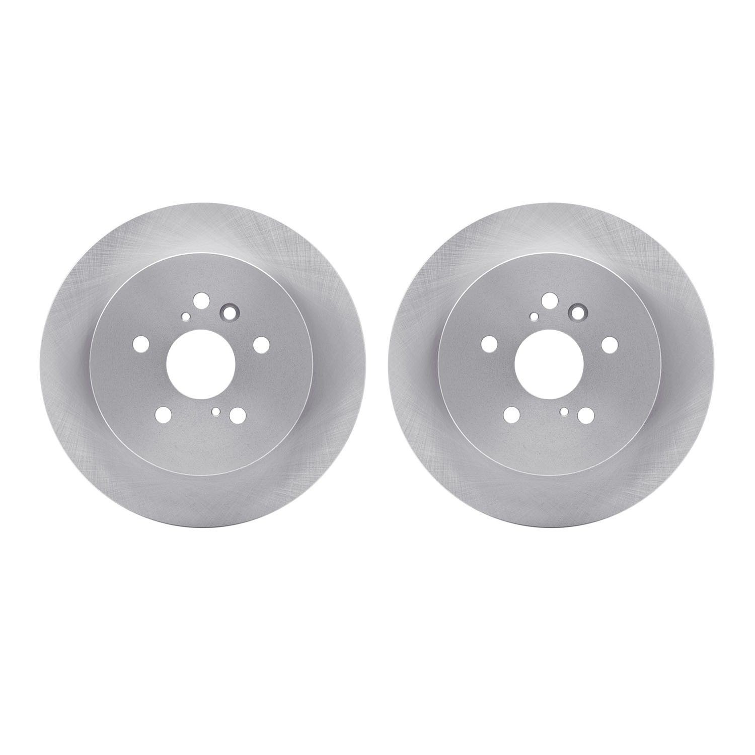 Dynamic Friction 6002-76138 DFC Brake Rotors - Blank For 08-13 Toyota Highlander