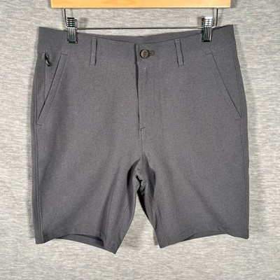 Public Rec All Day Every Day Shorts Mens 30 Gray 8'' Stretch Travel Golf Outdoor