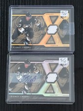 2007/08 UPPER DECK SPX SIDNEY CROSBY GAME USED JERSEY 16/25 + AUTO 8/10