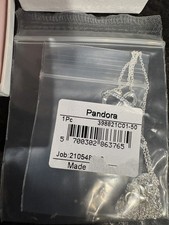 Pandora Sparkling Infinity Collier Necklace New Unused 925  19.7” 398821C01-50