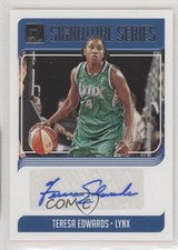 2019 Panini Donruss WNBA Signature Series Teresa Edwards #SS-TEW Auto HOF 0ps
