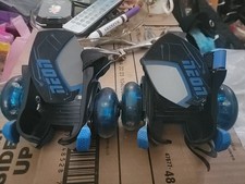 Street Rollers Pop  Lock roller skates kit Blue LED