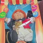 Cabbage Patch Kids Play Doll Ringmaster Curly Orange Hair Circus Outfit