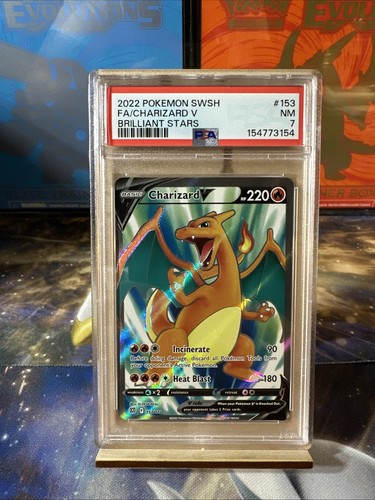 Charizard V graded PSA 7 for sale on eBay