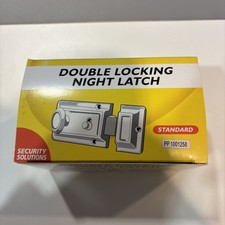 Security Solutions Double Locking Night Latch - 5016285117154 - pp1001258; NEW