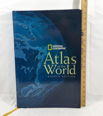 National Geographic Atlas of the World Eighth Edition Hard Cover