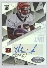 2015 Certified Potential Mirror Silver 89/150 Mario Alford #CP-MA Auto 0v1