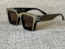 Louis Vuitton 1.1 Millionaires Sunglasses Featuring The Damier Pop Pattern