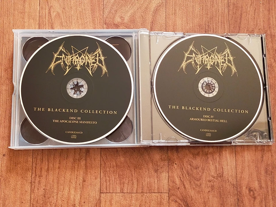 Enthroned- The Blackened Collection, Original-4xCD 2011, Compilation - Bild 2 von 3
