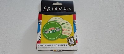 Friends The Television Series Original Trivia Quiz Coasters 40 quiz