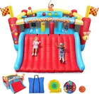 Big Inflatable Bounce House for Big Kids, Blow up Extra-Wide Slide/Climbing Park