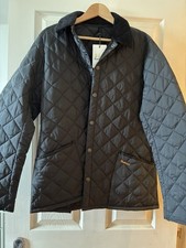 Image of Barbour Heritage Liddesdale Quilted Men’s M Black Brand New