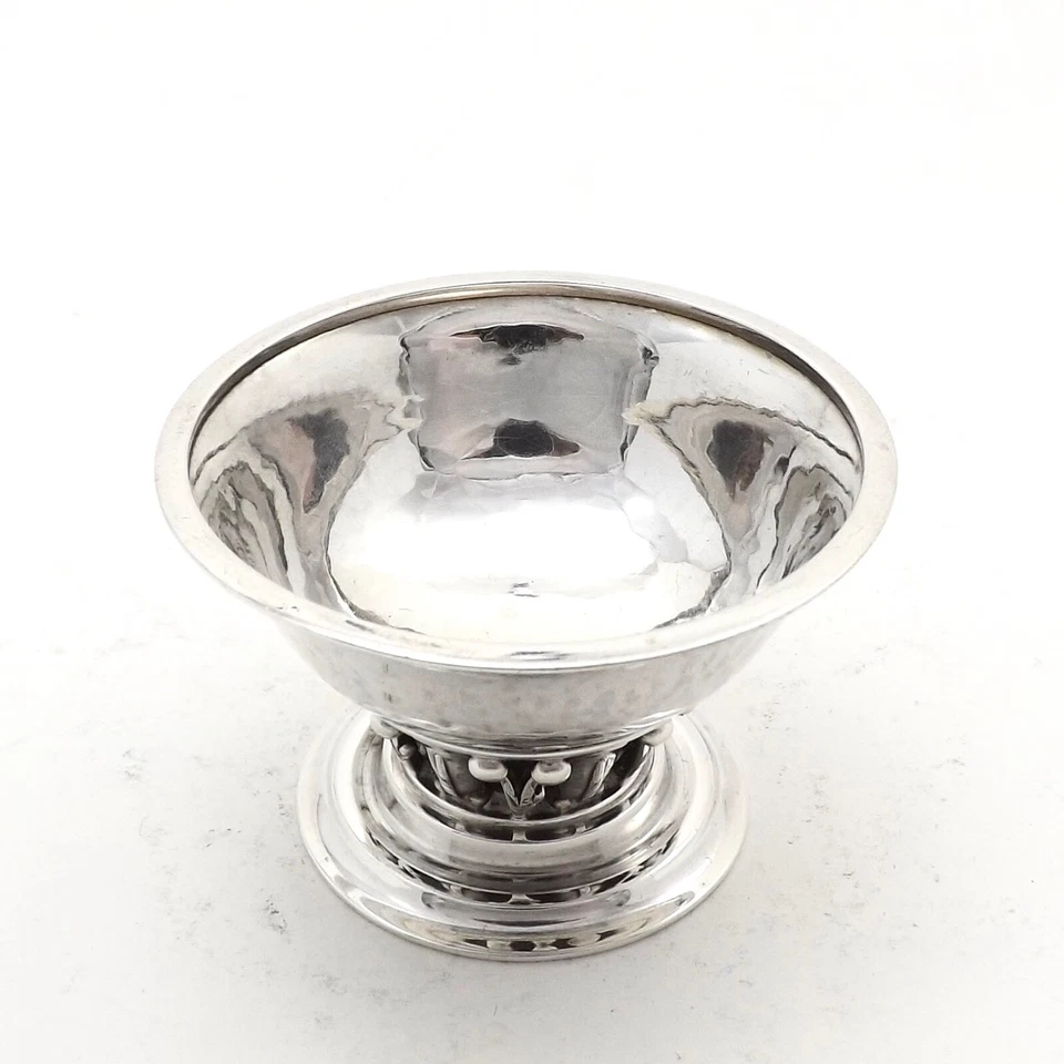 Georg Jensen Plata Esterlina Especias Salero nº180 Inspirado en Louvre Foto 2 de 4