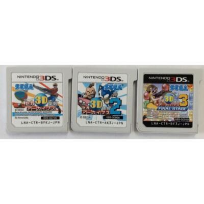 Sega 3D Classics Collection 1 2 3 Triple Pack Archives Nintendo