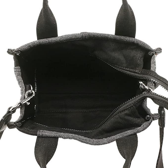 Marc Jacobs H016M06FA21 The Denim Mini Tote Bag Blue for sale