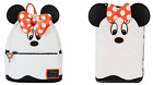 Loungefly Minnie Mouse Ghost Glow Sequin Mini Backpack & Wallet Set