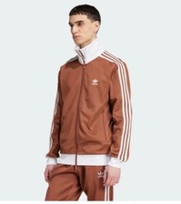 adidas Adicolor Beckenbauer Track Suit Jacket  Pant Brown Men  s M
