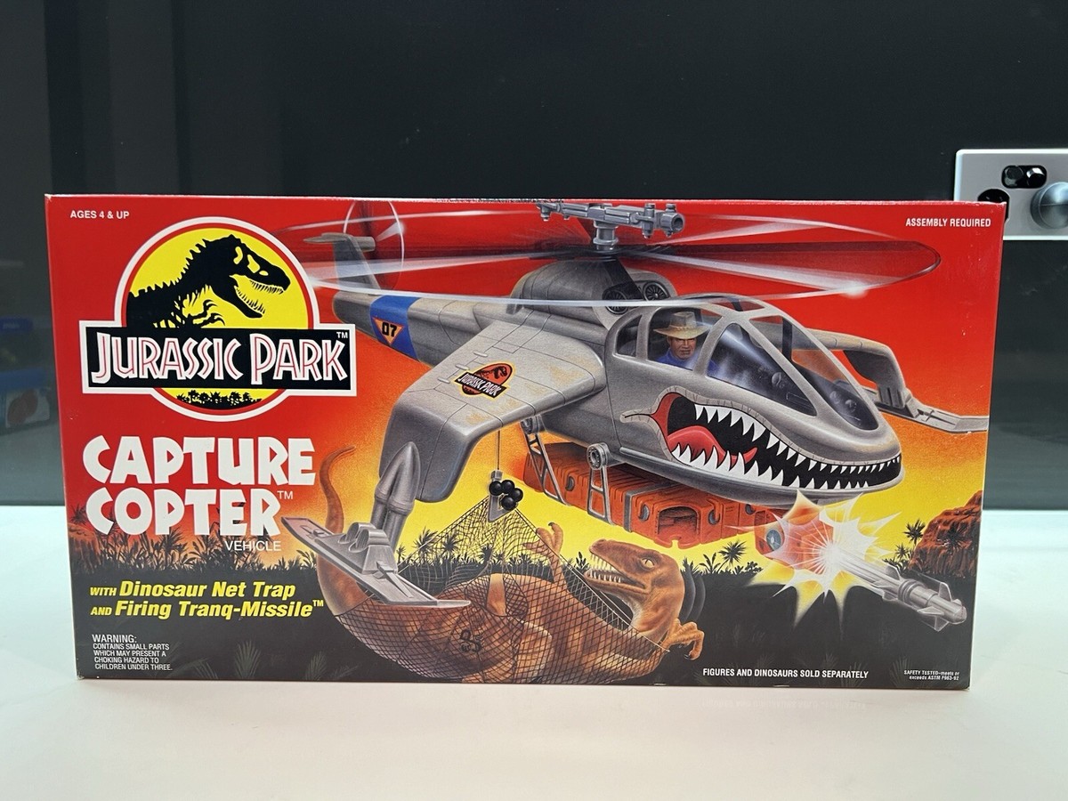 Jurassic Park 1993 Kenner Capture Copter Vehicle Australia