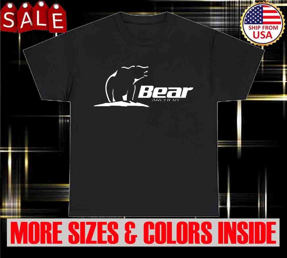 Bear Archery Hunting Bows Mens TShirt Made In USA sz S to 5XL funny